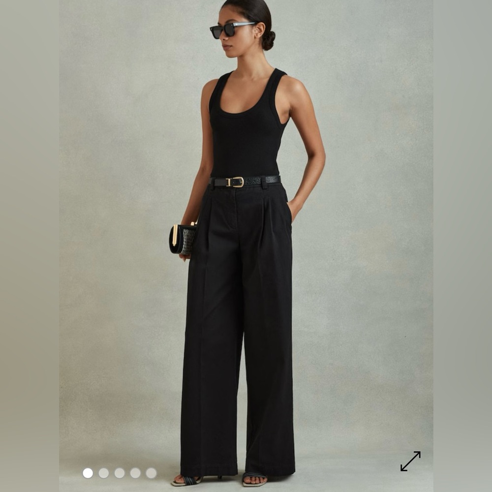 Reiss Astrid Wide-Leg Trousers NWT